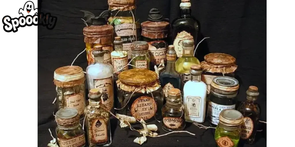 DIY Spooky Apothecary Jars