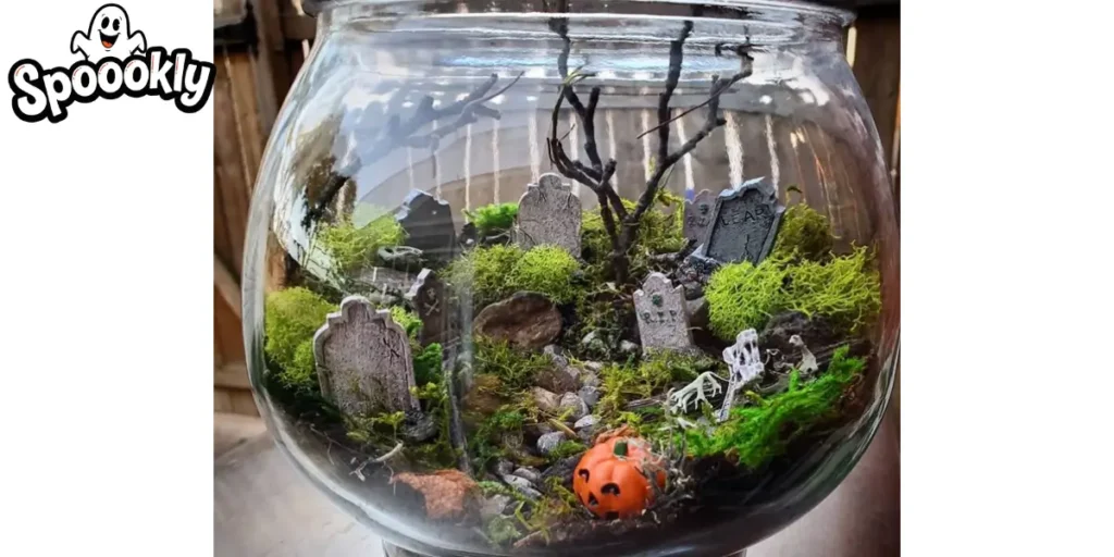 Halloween-Inspired Terrariums