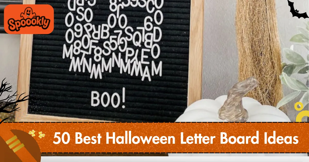 50 Best Halloween Letter Board Ideas