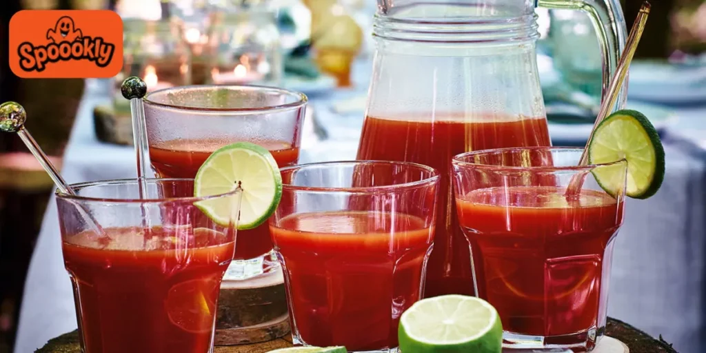Bloody Mary with a Halloween Twist