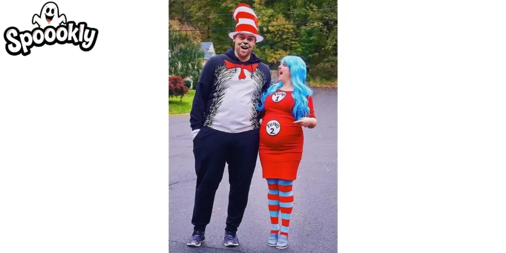 Cat in the Hat with Thing 1 & Thing 2