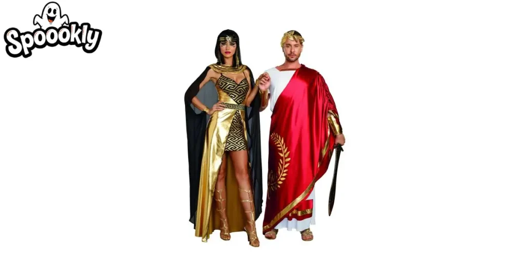 Cleopatra and Julius Caesar Halloween Costume