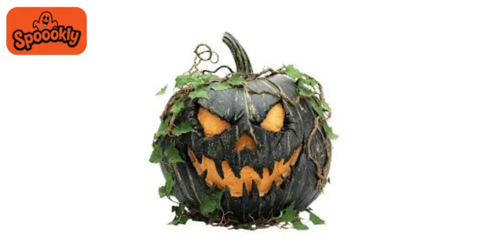 Evil Pumpkin with Vines