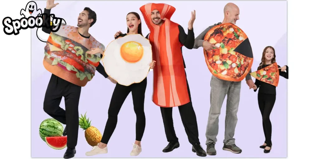 Food Costumes (Pizza, Burger, Chef)
