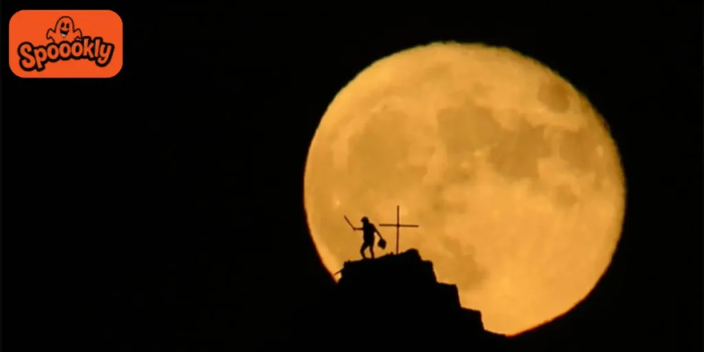 Full Moon Silhouette