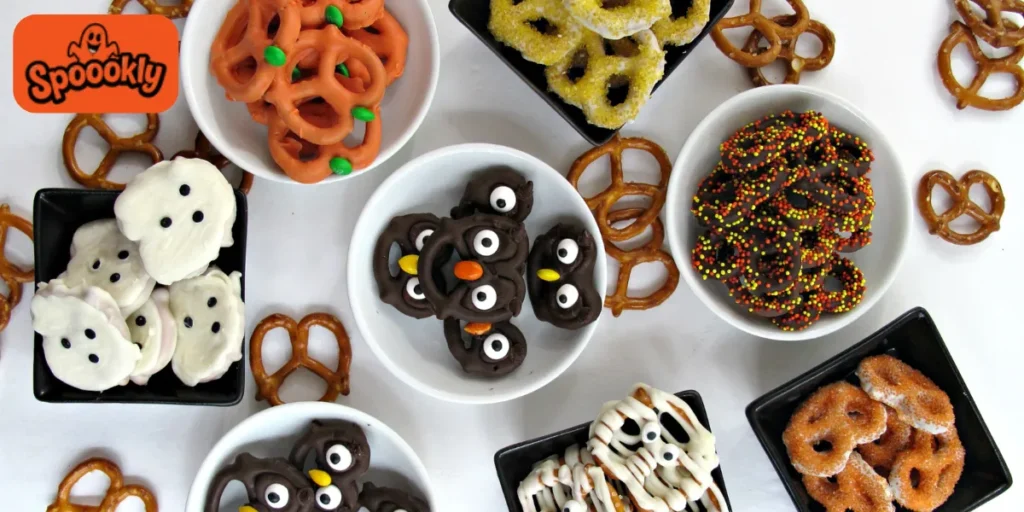 Fun Ways to Serve Halloween Pretzels