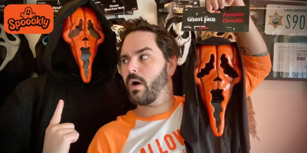 Ghost Face Pumpkin
