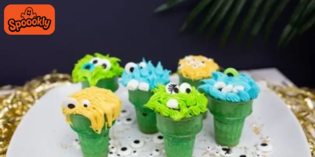 Monster Cupcake Cones