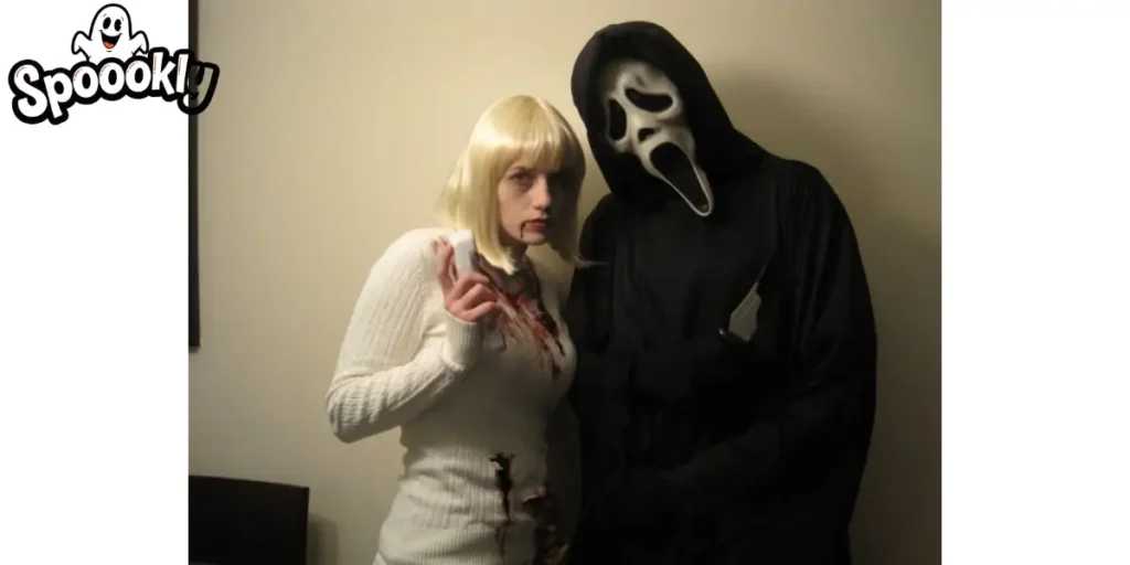 Ghostface and Casey Becker Scream Halloween Costume