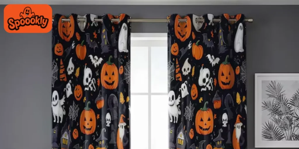 Ghostly Curtain Drapes