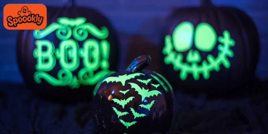 Glow-in-the-Dark Pumpkin Painting