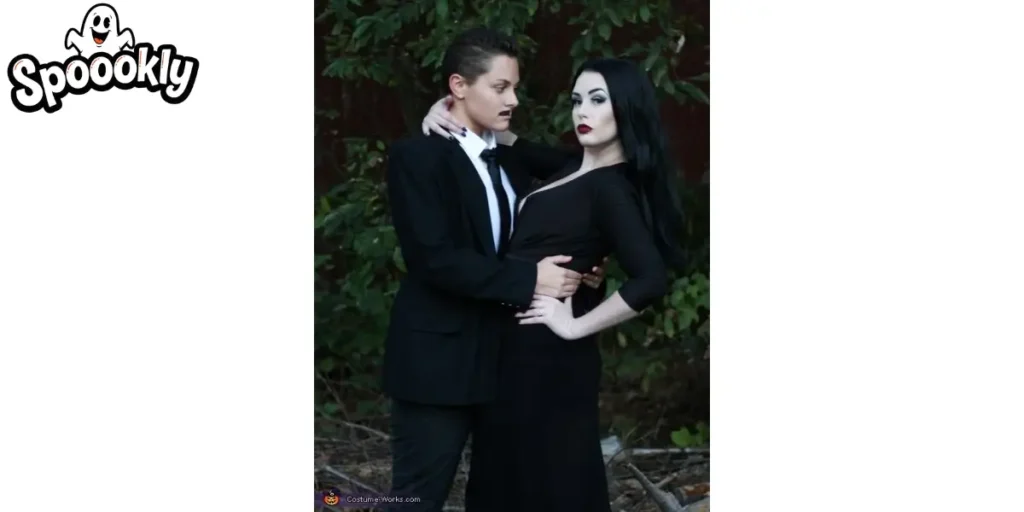 Gomez and Morticia Addams Halloween Costume