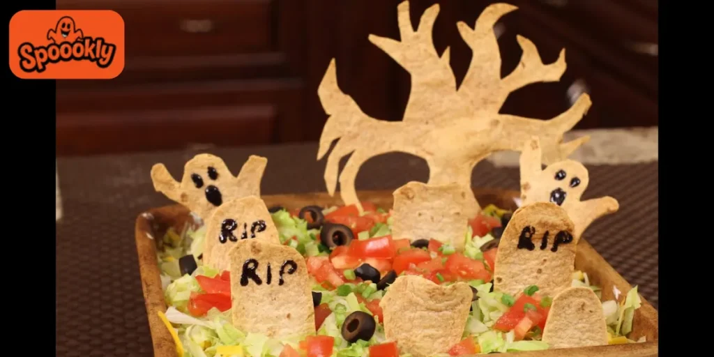 Graveyard Taco Dip