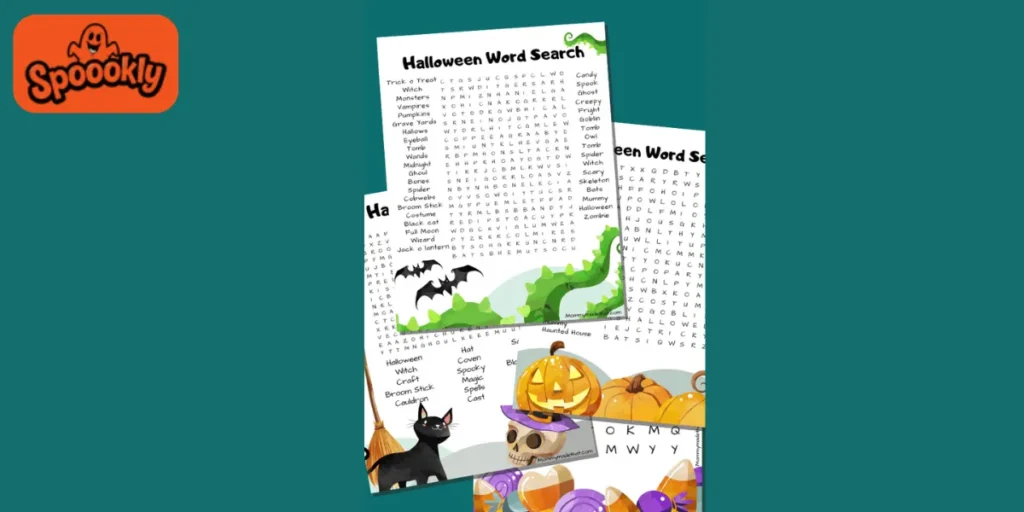 Halloween Word Search Race