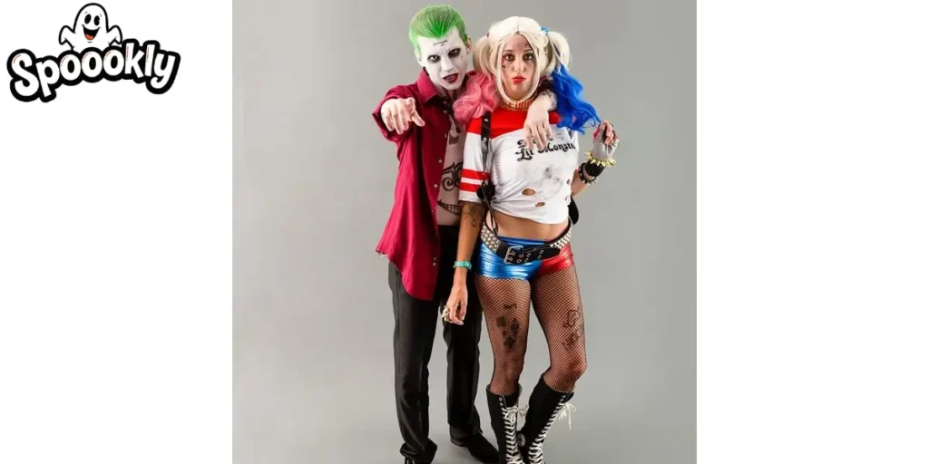 Harley Quinn and Joker Halloween Costume