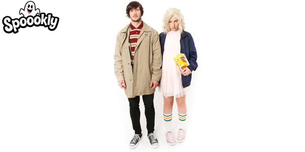 Mike and Eleven Stranger Things Halloween Costume