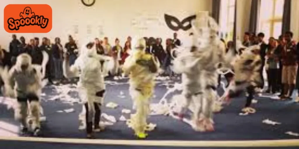 Mummy Wrap Race