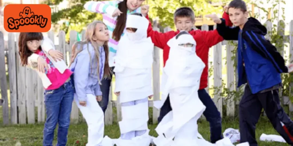 Mummy Wrap Race