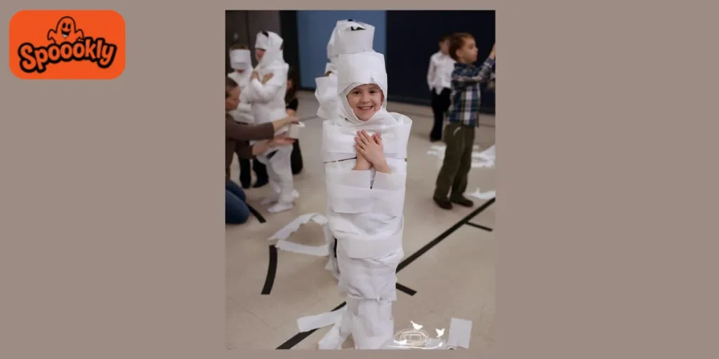 Mummy Wrap Race