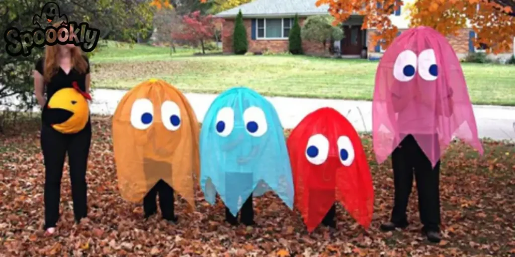Pac-Man with Ghosts (Belly as Pac-Man)
