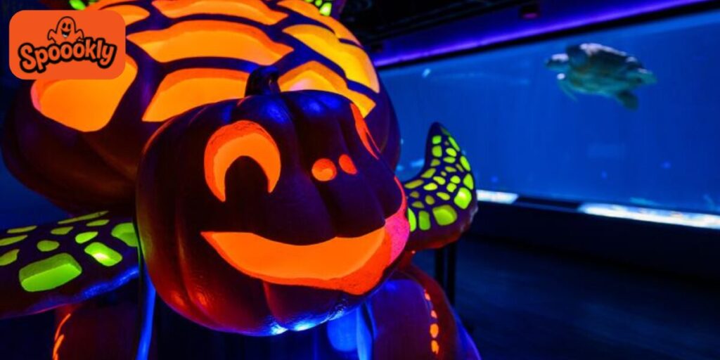 Pumpkin Aquarium Scene