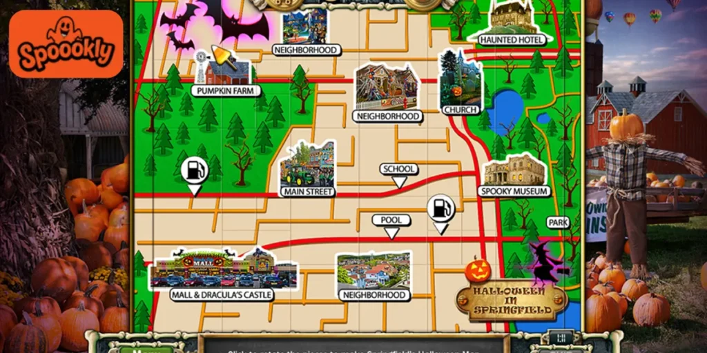 Trick-or-Treat Treasure Map