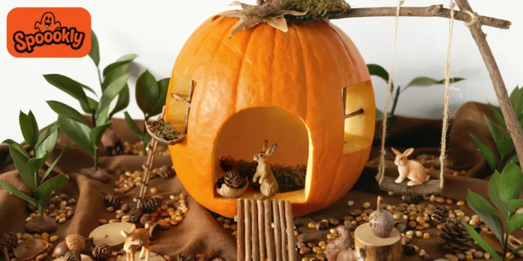 Pumpkin Fairy House