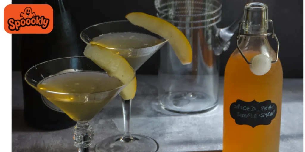 Spiced Pear Sparkler