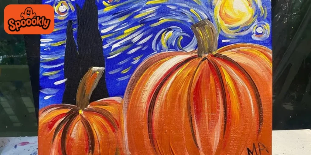 Starry Night Pumpkin