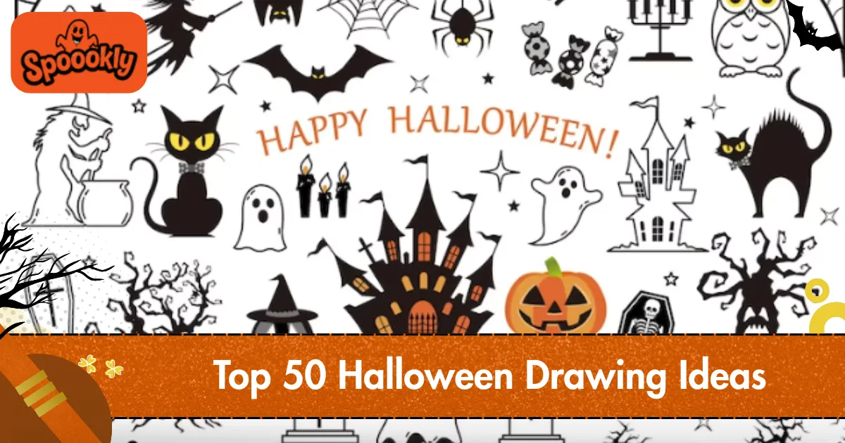 Top 50 Halloween Drawing Ideas