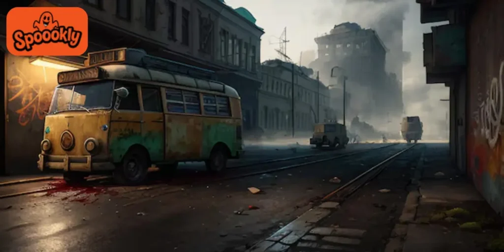 Zombie Street Scene