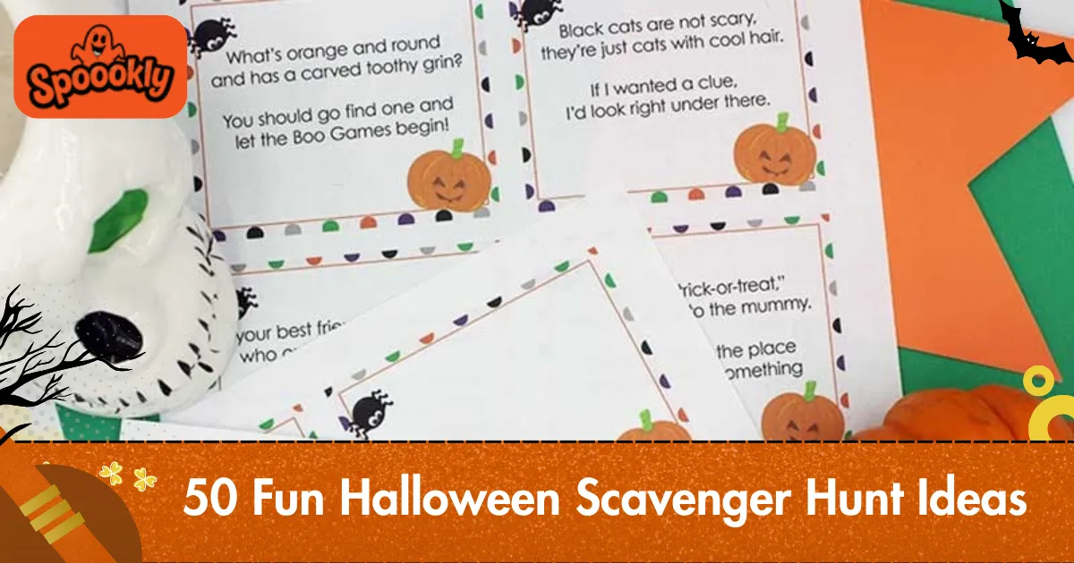 50 Fun Halloween Scavenger Hunt Ideas