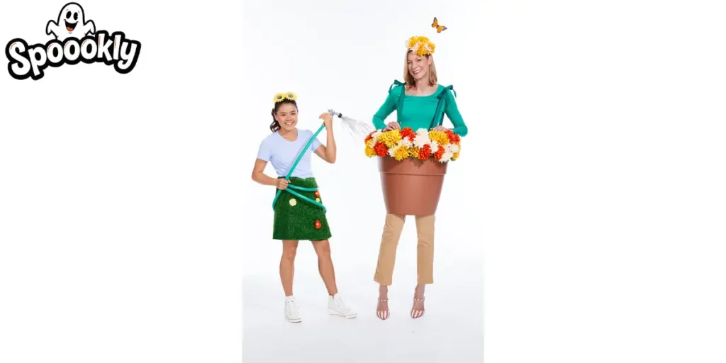 DIY S’more Mother-Daughter Halloween Costume