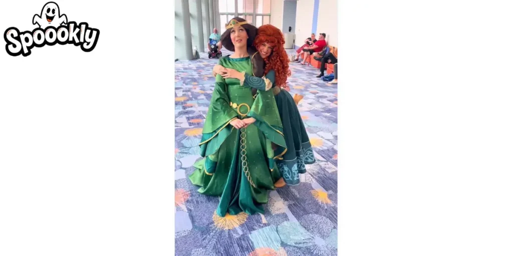 Merida and Queen Elinor Brave