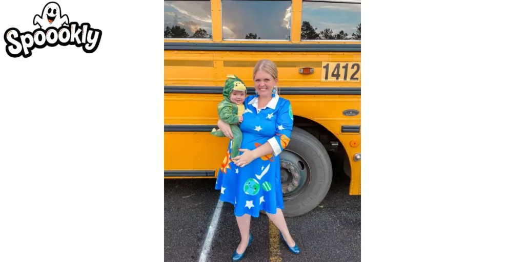 Miss Frizzle and Lizzie Magic School Bus