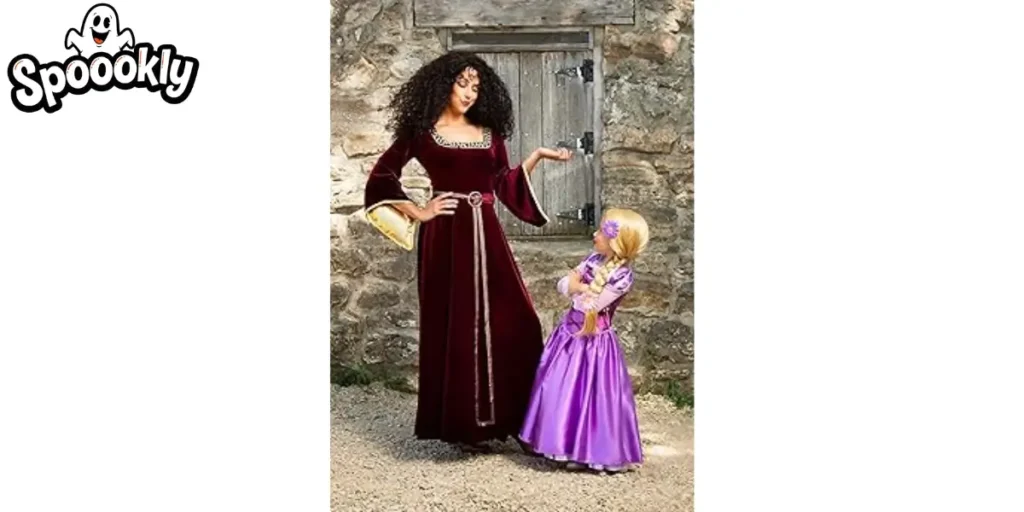 Mother Gothel and Rapunzel Tangled