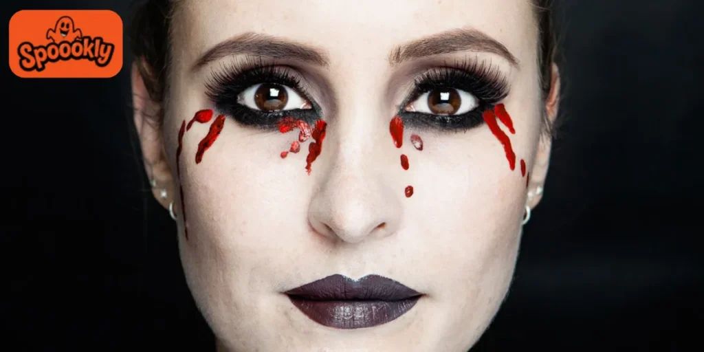 Bloody Tears Makeup