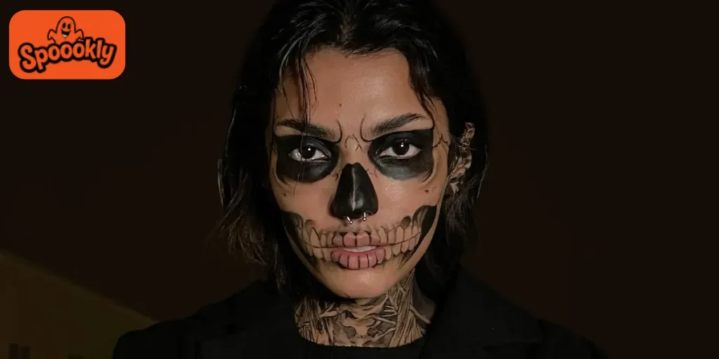 Classic Skeleton Face Paint