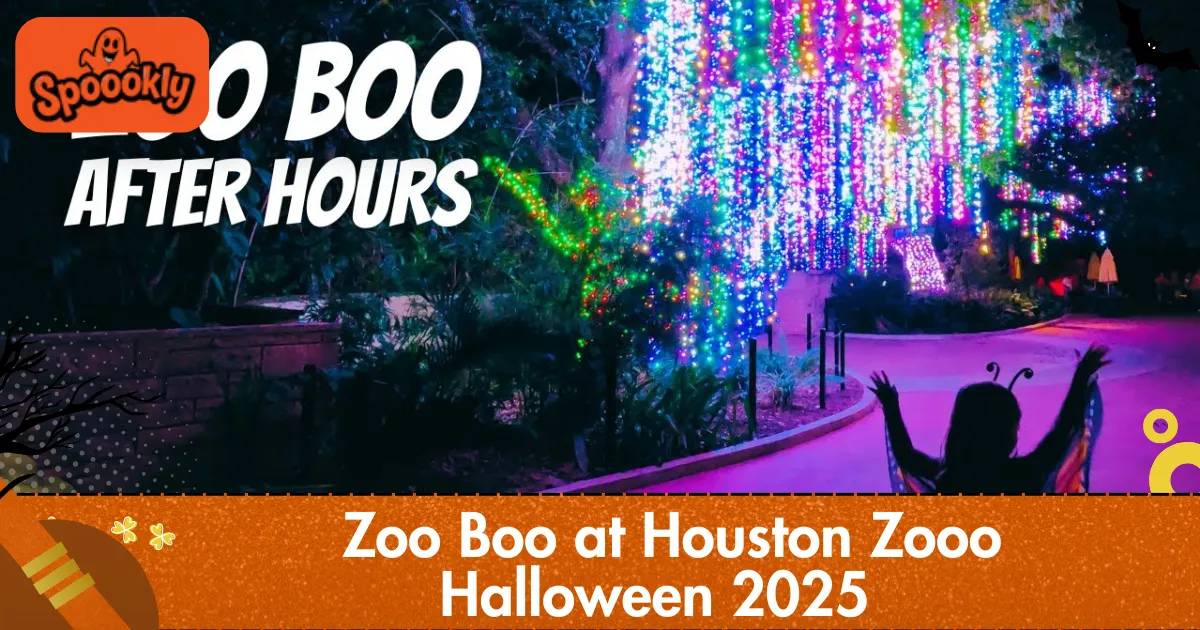 Zoo Boo at Houston Zoo 2025 Halloween Zoo Boo at Houston Zoo