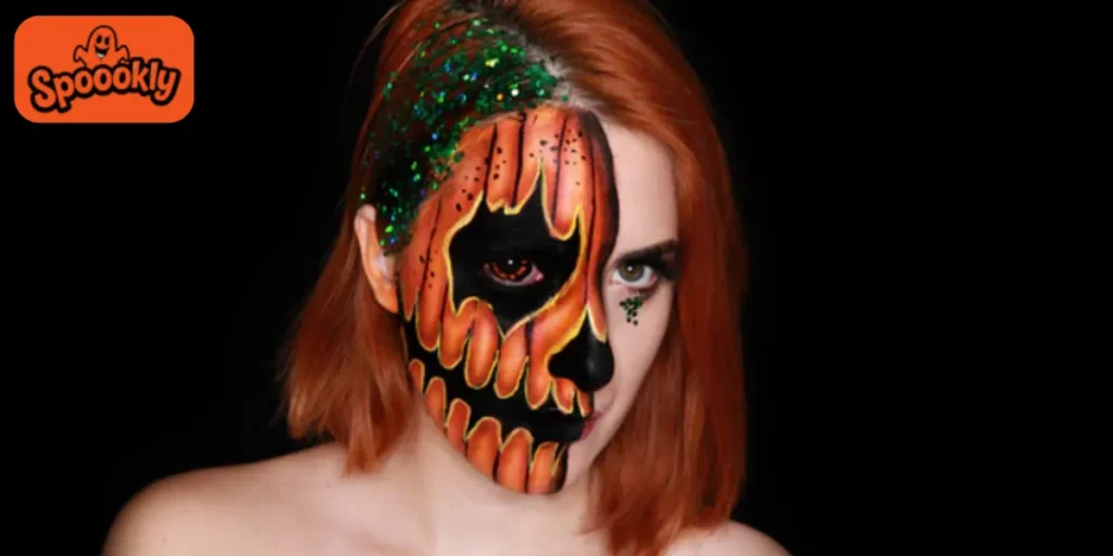 Half Face Illusion Paint