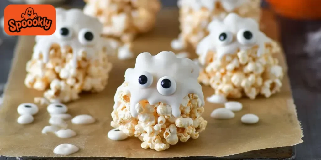 Ghostly Popcorn Mix