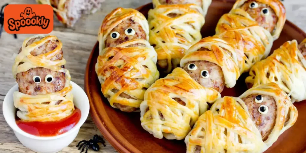 Halloween Breakfast Burritos