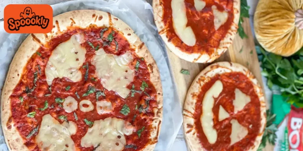 Halloween Breakfast Pizza