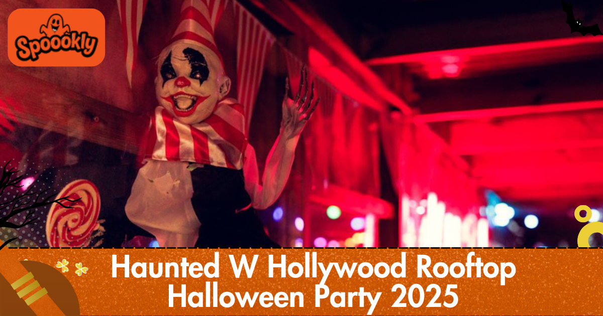 Haunted W Hollywood Rooftop Halloween Party Night of Masks & Skyline Thrills 2025 Haunted W Hollywood Rooftop Halloween Party Night of Masks & Skyline Thrills