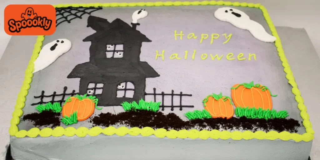Haunted House Cake