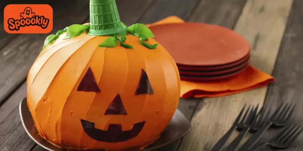Jack-o’-Lantern Cake