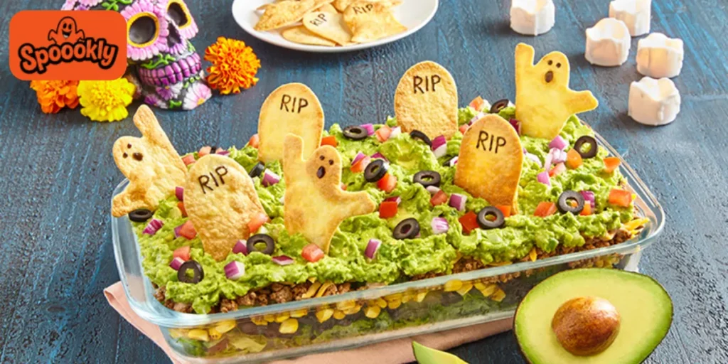 Graveyard Taco Dip
