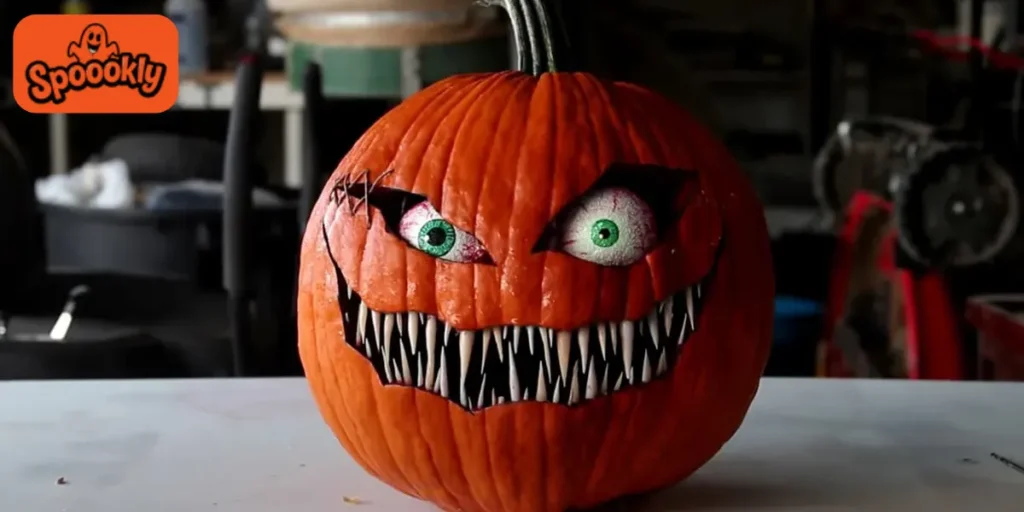 Phantom Face Pumpkin