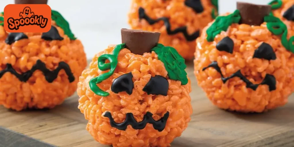 Pumpkin Rice Krispie Treats