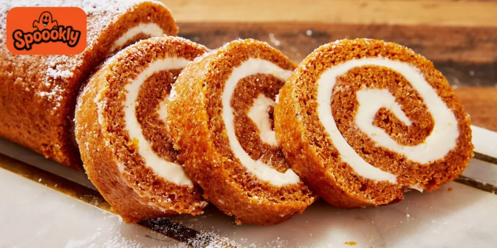 Pumpkin Roll Cake